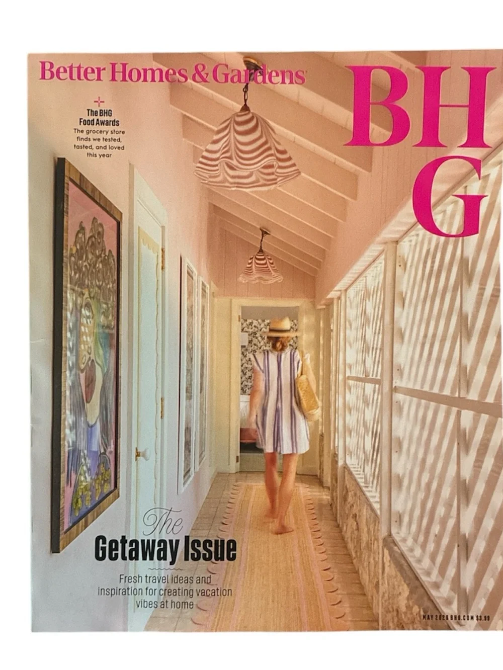 Better Homes And Gardens Magazine May 2026 The Getaway Issue BHG Food Awards